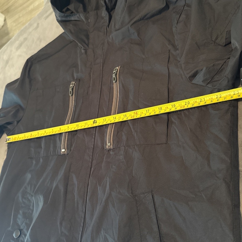 Kenneth Cole New York Windbreaker Men's M Black Jacket Lightweight - Picture 9 of 16